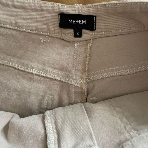 🇬🇧ME+EM Straight-Leg Utility Cuff Trouser - Picture 11 of 12